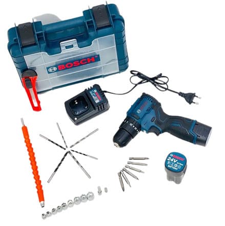 دریل شارژی بوش 24 ولت 3 حالته موتور براشلس مدل Bocsh.24v ا Bocsh Brushless Drill 24 Volt