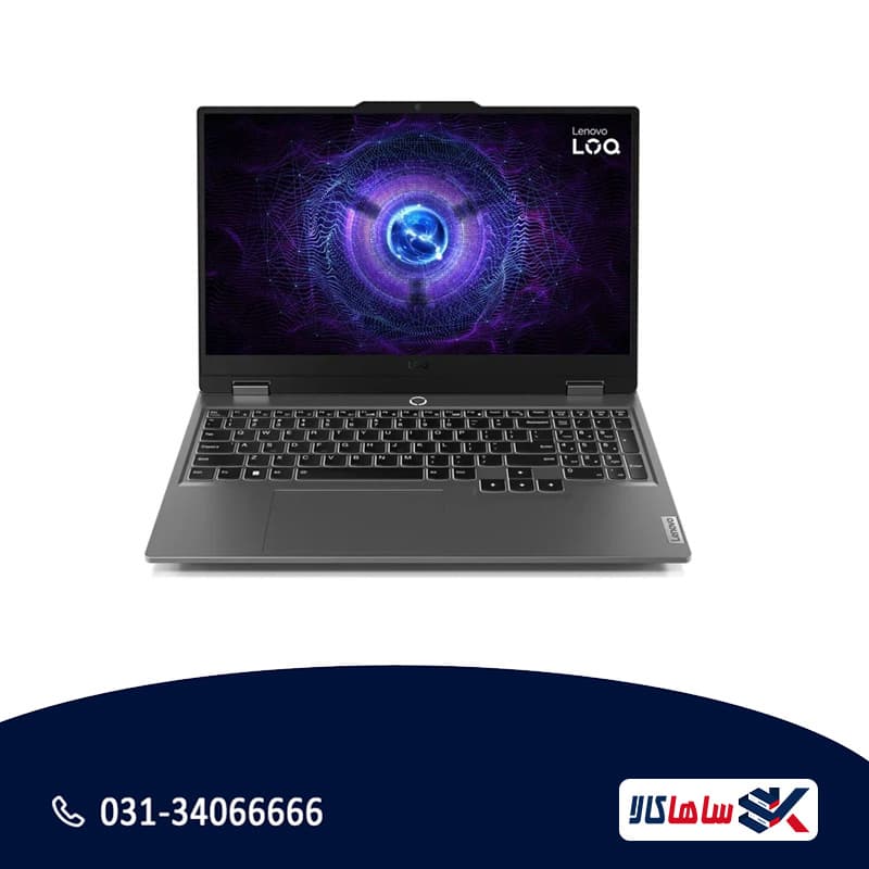 لپ‌تاپ لنوو LOQ i5-13450HX رم 16 حافظه 512 گرافیک RTX3050