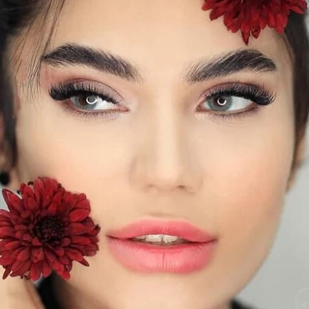 لنز دهب رنگ آبی سبز بدون دور (تیفانی بلو ) — تصویر ۱۲