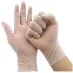 دستکش وینیل نئومکس NEOMAX حریر ایران همه سایز S،M،L،XS تعداد 100 — تصویر ۴
