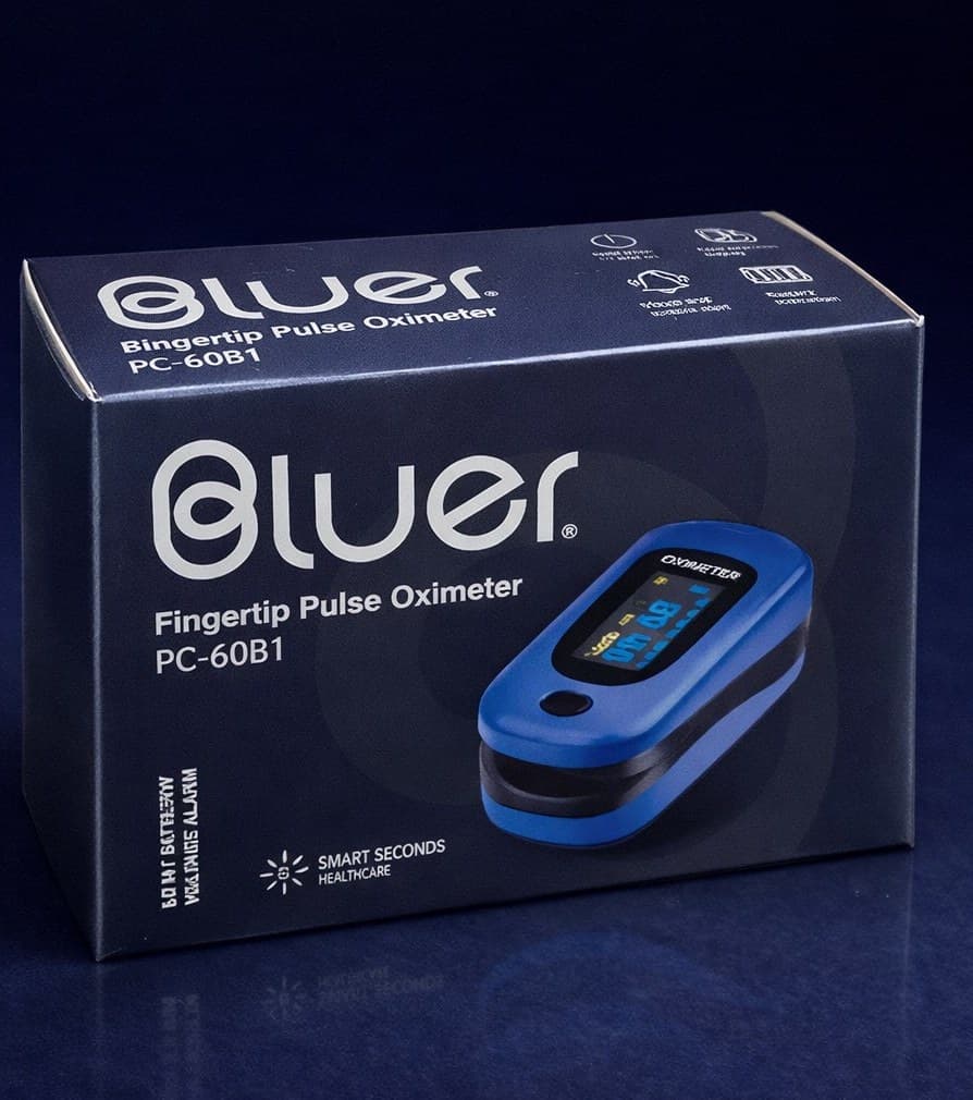 پالس اکسیمتر PC-60B1 بلوئر bluer — تصویر ۵