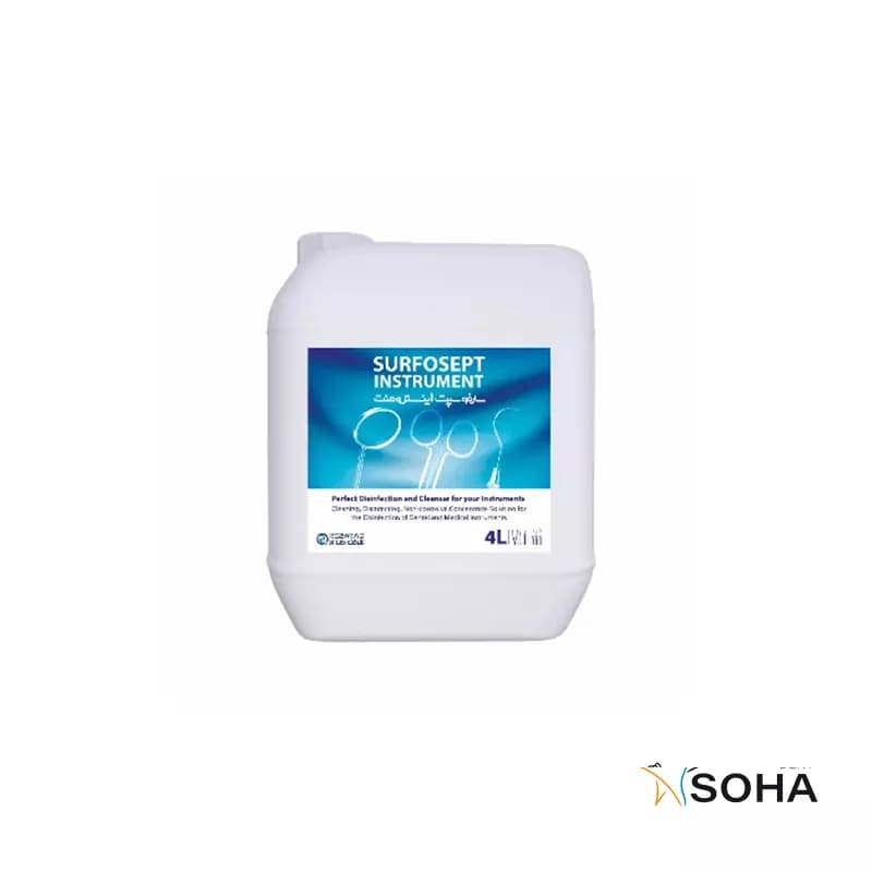محلول ضدعفونی کننده ابزار سارفوسپت اینسترومنت 4 لیتری — تصویر ۶