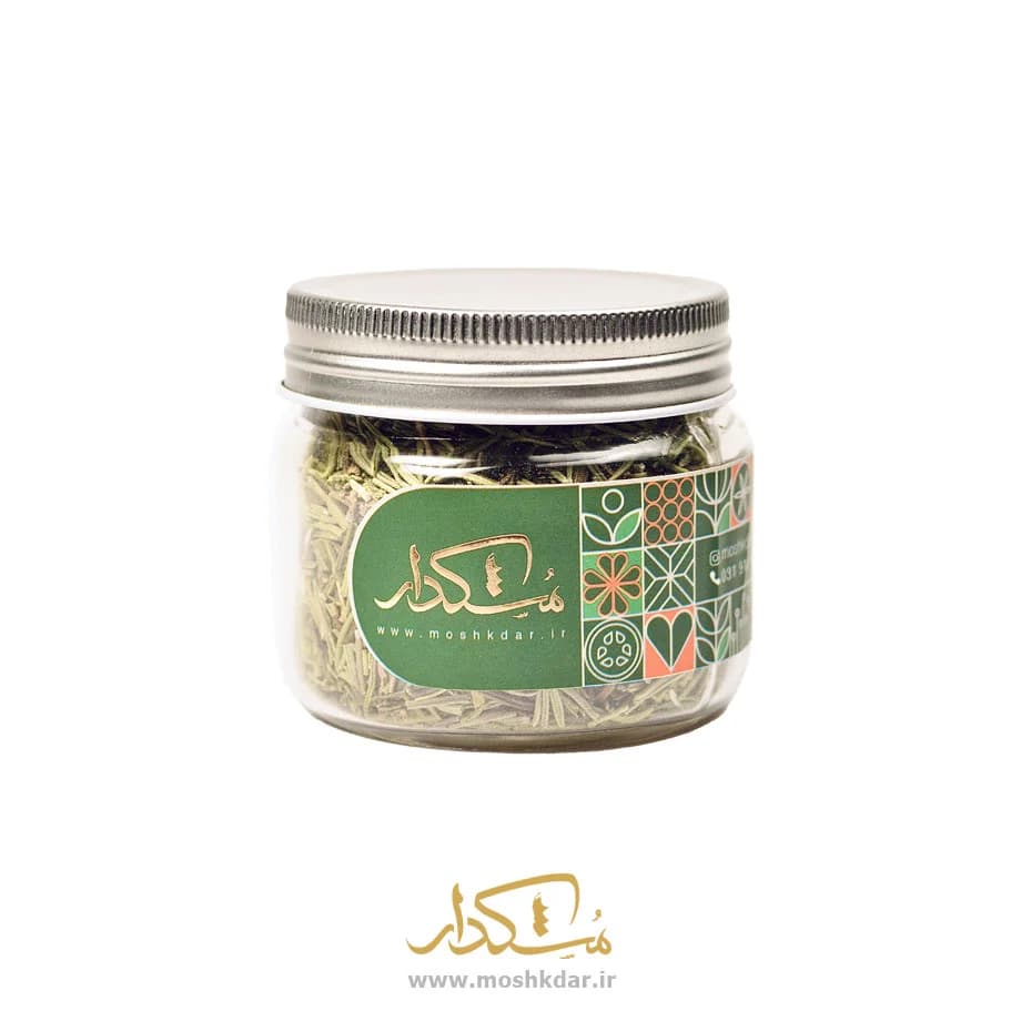 رزماری نسابیده شیشه کوچک 30 گرمی