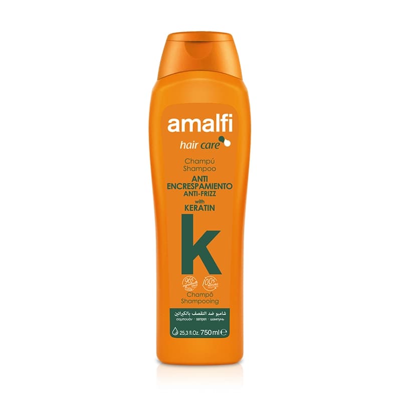شامپو کراتین موهای وز و فر آمالفی Amalfi Anti-Frizz