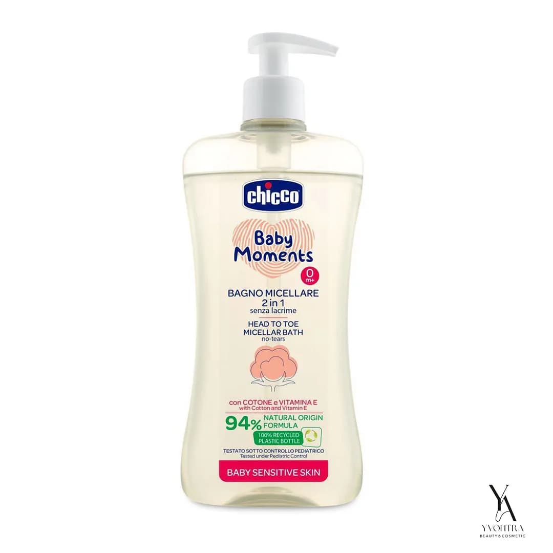 شامپو سر و بدن بچه چیکو Chicco مدل Bagno Micellare حجم 500 میل — تصویر ۱۰