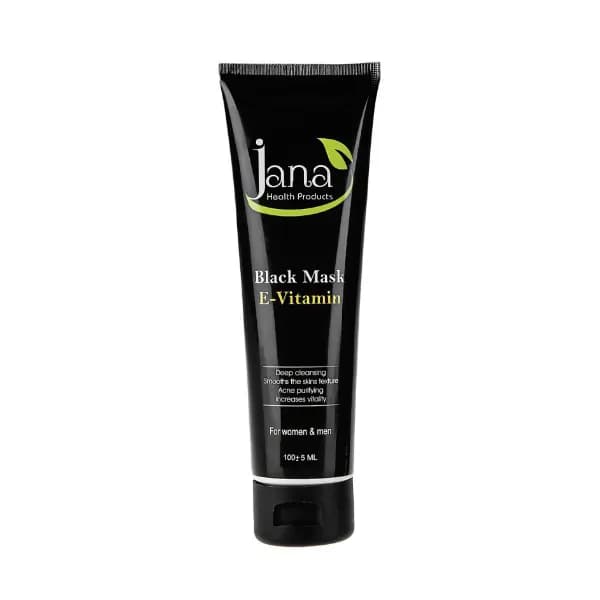 ماسک صورت ذغال جانا ( Black mask ) حجم 100 میلی لیتر