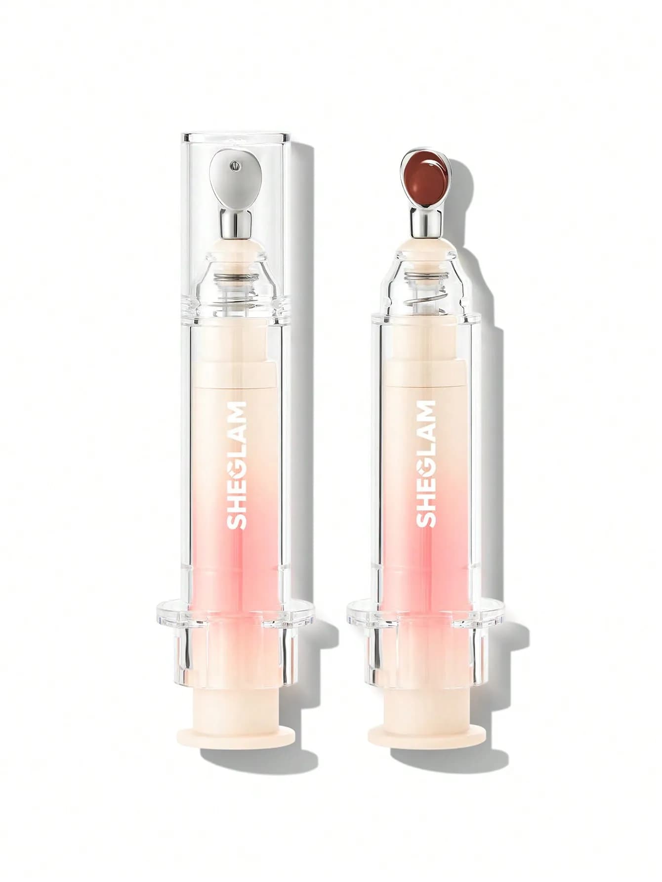 لیپ گلاس حجم دهنده شیگلم Sheglam مدل Booster Shine رنگ Sepia Kiss