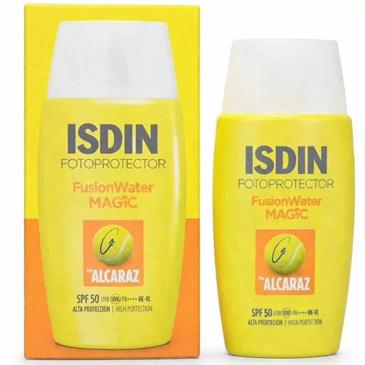 ضد آفتاب فیوژن واتر ایزدین Isdin Fusion Water مدل Alcaraz حجم 50 میل — تصویر ۵