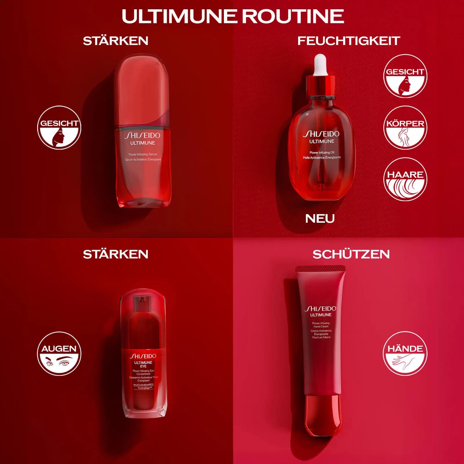 دور چشم اولتیمون شیسیدو Shiseido ضد چروک و جوانساز حجم 15 میل — تصویر ۷