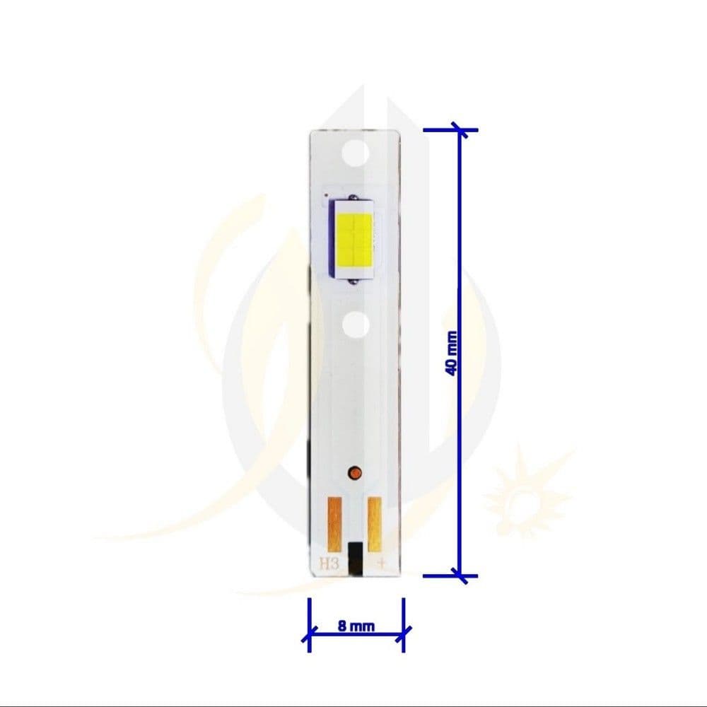چیپ هدلایت csp 30w پایه h3 — تصویر ۳