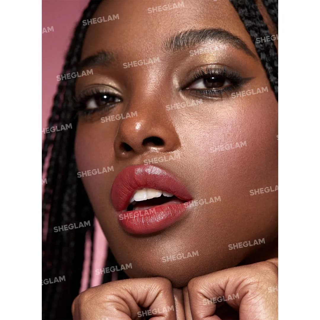 رژ لب کرمی شیگلم Sheglam سری Creme Allure Lipstick رنگ In My Head — تصویر ۱۱