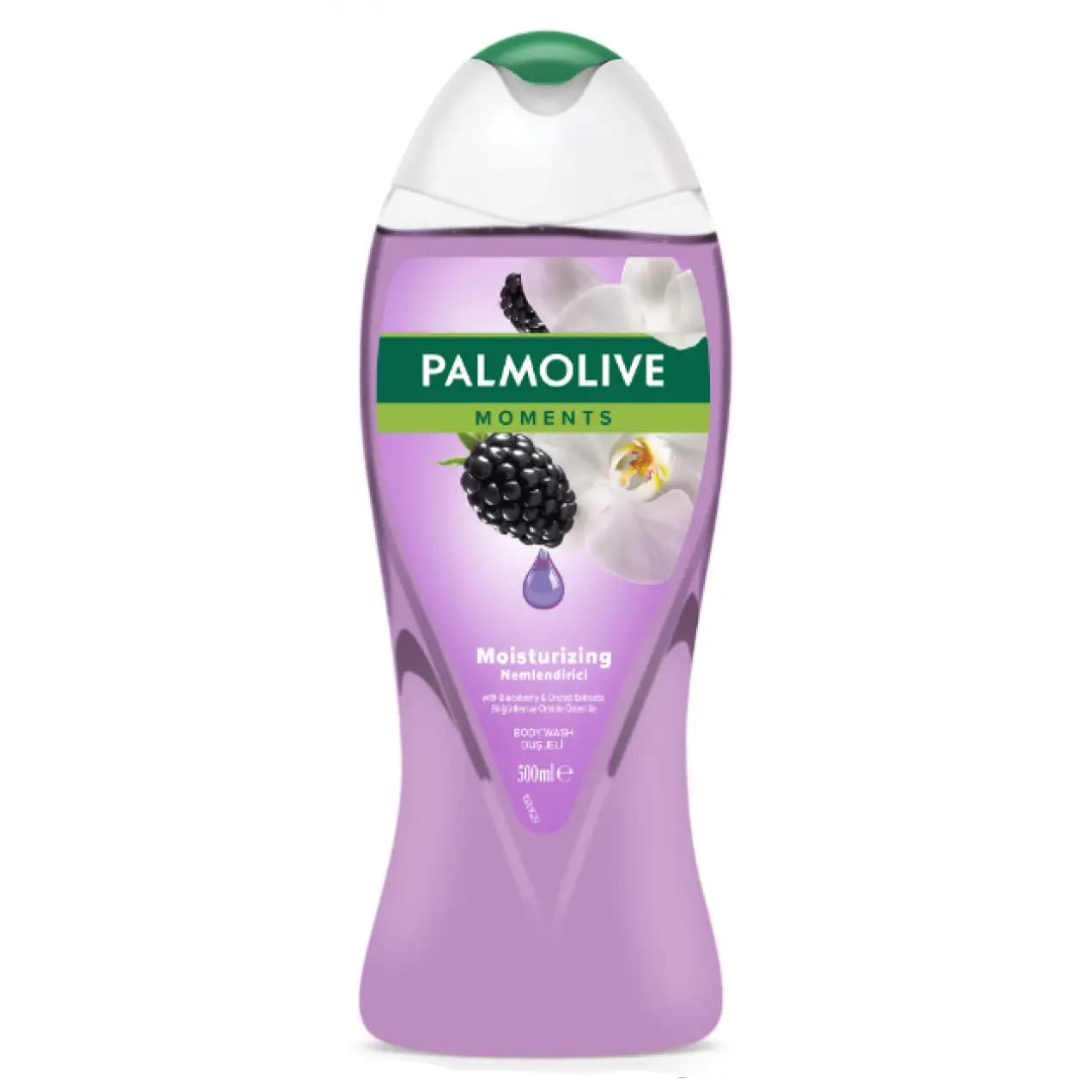شامپو بدن پالمولیو Palmolive عصاره شاه توت و گل ارکیده حجم 500 میل