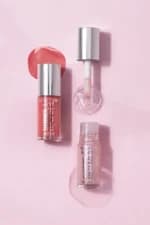 لیپ گلاس شاین دار گلدن رز Golden Rose مدل Shimmer Lip Glaze رنگ Peach Fizz شماره 252 — تصویر ۹