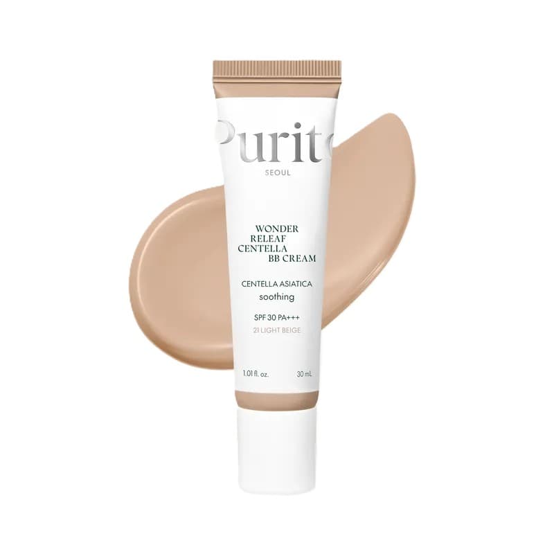 ب ب کرم سنتلا پیوریتو purito شماره 21 رنگ Light Beige حجم 30 میل — تصویر ۹