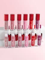 لیپ گلاس گلدن رز Golden Rose سری Gleamy Lip Glaze رنگ Plum Glaze شماره 206 — تصویر ۸