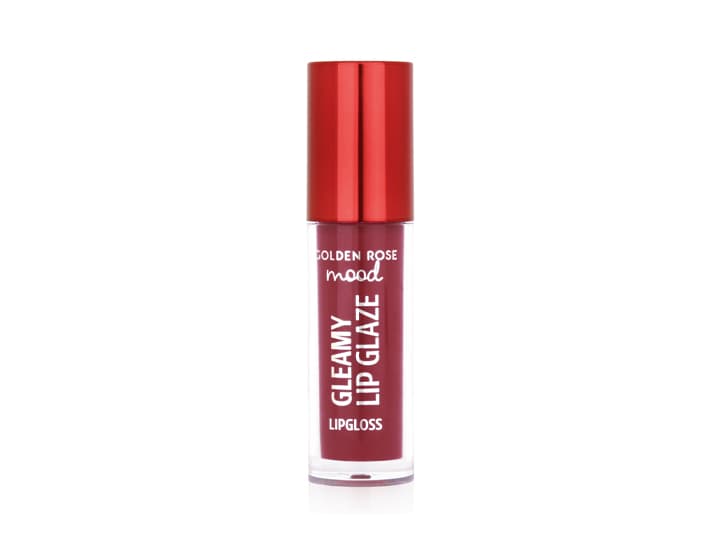 لیپ گلاس گلدن رز Golden Rose سری Gleamy Lip Glaze رنگ Plum Glaze شماره 206