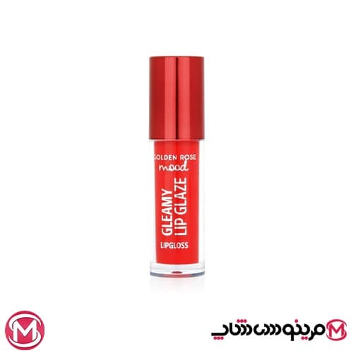 لیپ گلاس گلدن رز Golden Rose سری Gleamy Lip Glaze رنگ Cherry Pop شماره 205 — تصویر ۱۰