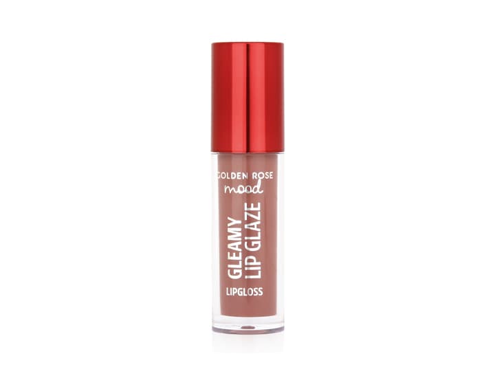 لیپ گلاس گلدن رز Golden Rose سری Gleamy Lip Glaze رنگ Nude Kiss شماره 201