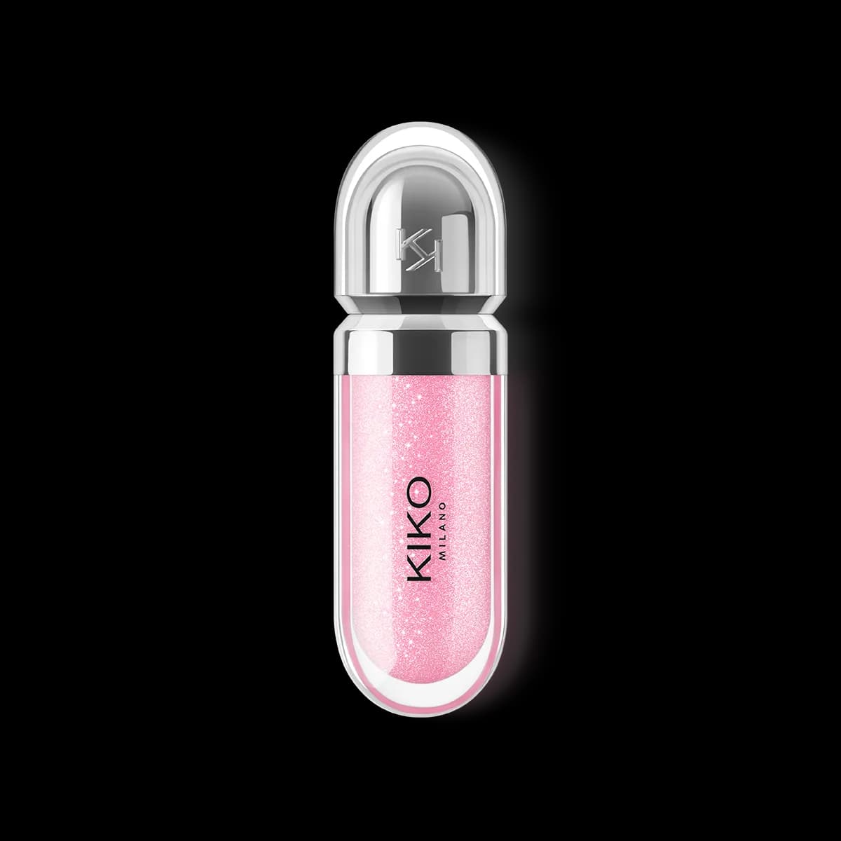 لیپ گلاس شاین دار و براق کیکو Kiko مدل 3D Hydra Gloss رنگ Pearly Pink شماره 05 — تصویر ۵