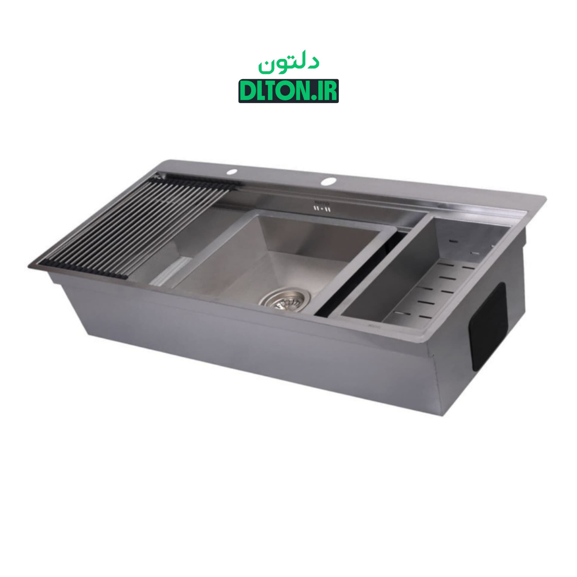 سینک ظرفشویی بنتو مدل B104 توکار — تصویر ۴