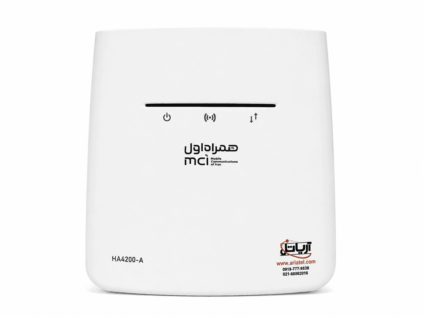 مودم رومیزی 4G همراه اول مدل HA4200-A به همراه ۳۰۰ گیگ اینترنت یک‌ساله