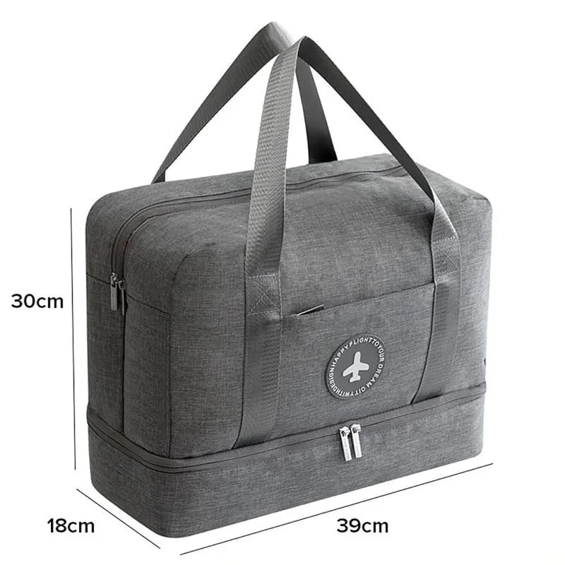 ساک مسافرتی لباس و کفش برزنتی TRAVEL BAG — تصویر ۵