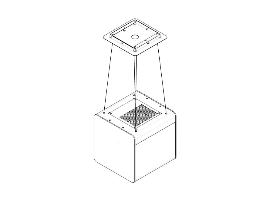 هود جزیره کن مدل کیوب Cube — تصویر ۱۰
