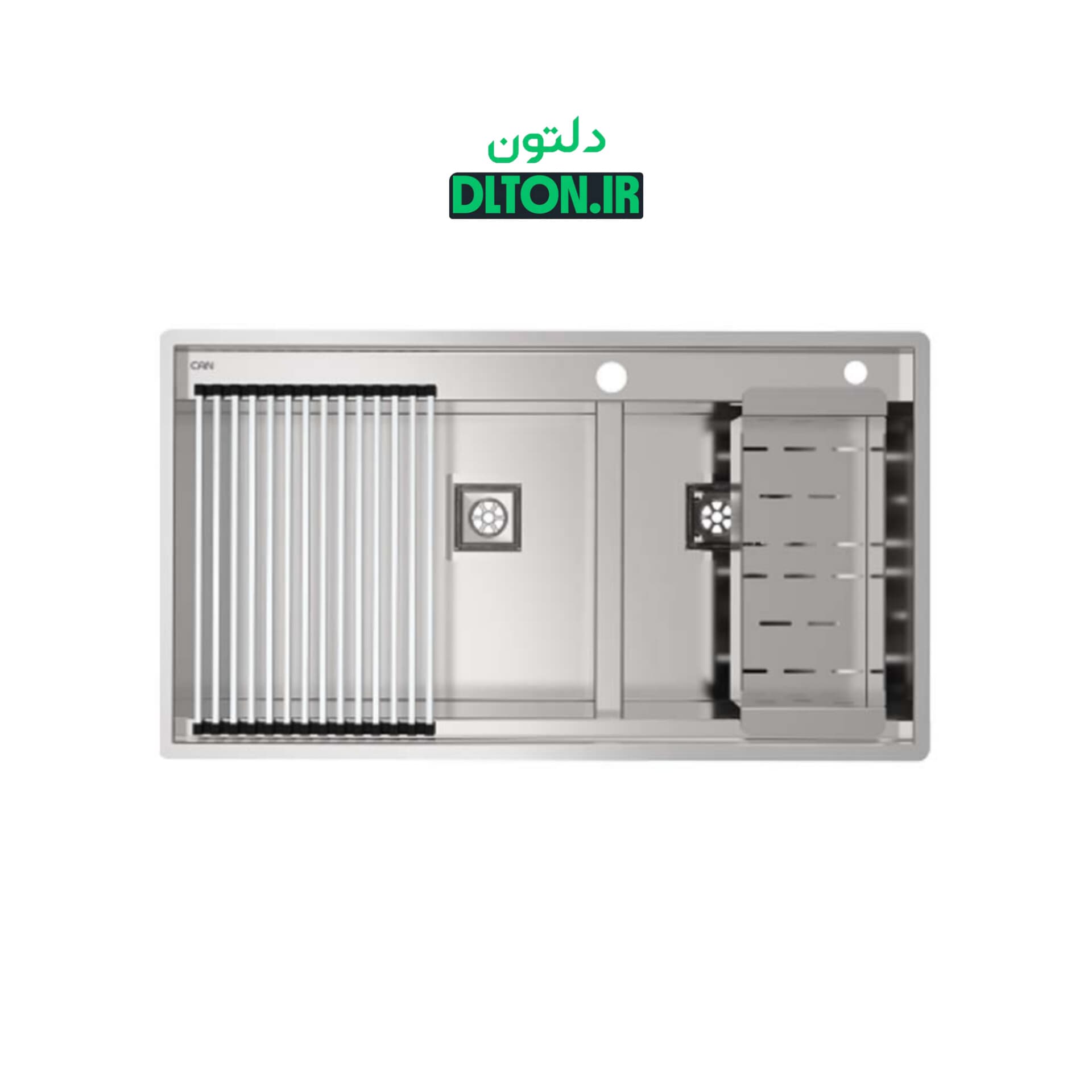 سینک دو لگنه کن توکار 302 BCN