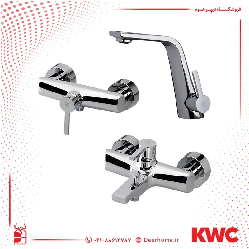 ست شیرآلات KWC مدل متیس — تصویر ۶