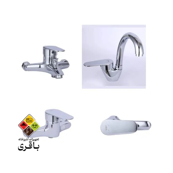 ست شیرآلات راسان مدل لونا — تصویر ۳
