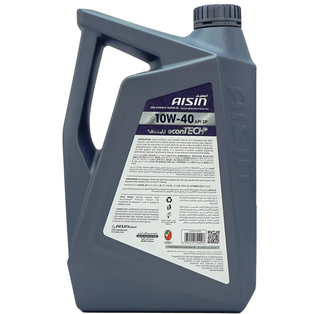 روغن موتور 10W-40SP برند ایسین نیمه سنتتیک 1 لیتری — تصویر ۵