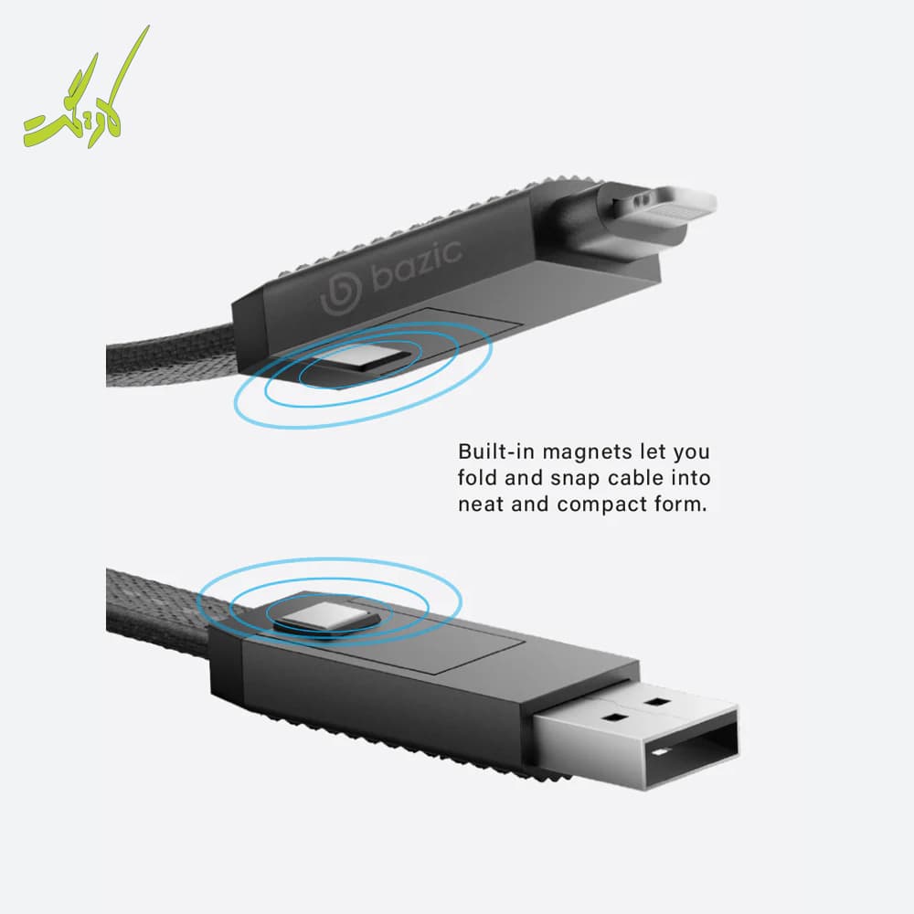 کابل ۴ سر انرژیا بازیک Energea Bazic AluCable 4in1 15cm — تصویر ۶