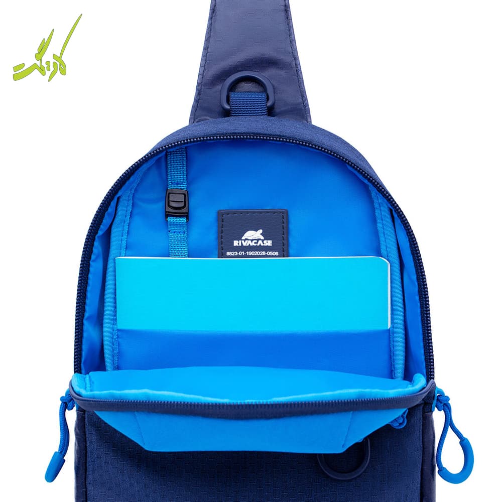 کیف کد ۵۳۱۲ برند ریواکیس RIVACASE 5312 blue Sling bag for mobile devices — تصویر ۶