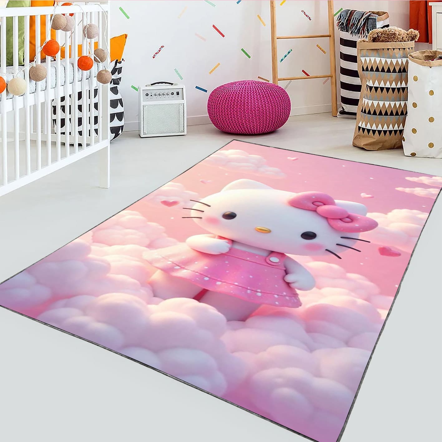 فرشینه اتاق کودک دختر WA-4757