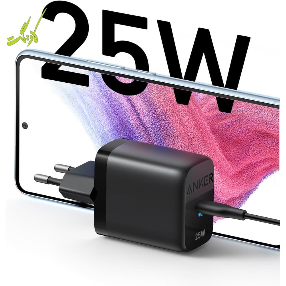 شارژر دیواری انکر 25 وات ۲ پین Anker 312 Charger 25W Ace 2 A2642 — تصویر ۶