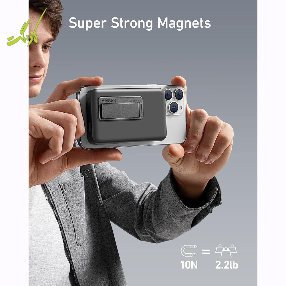 پاوربانک مگسیف انکر Anker 633 MagGo PowerBank 10K A1652 — تصویر ۷