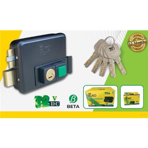 قفل حیاطی برقی بتا اکو سبز