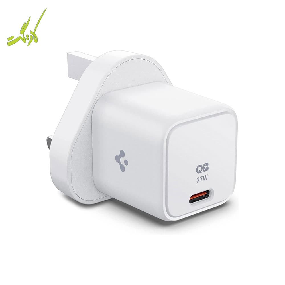 شارژر دیواری ۲۷ وات اسپیگن مدل Spigen ArcStation Wall Charger PE2103UK
