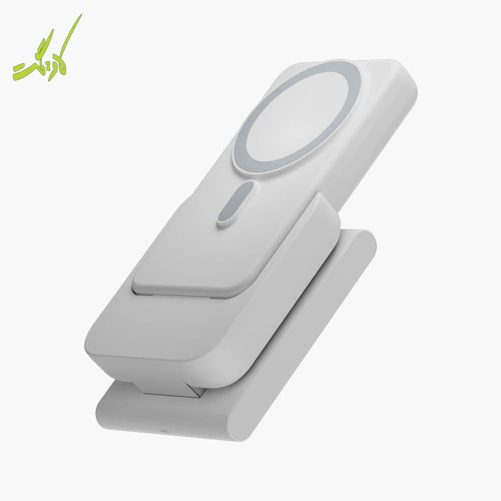 پاوربانک و شارژر وایرلس مگسیف 4 کاره بازیک Bazic GoMag Flex 10K — تصویر ۵