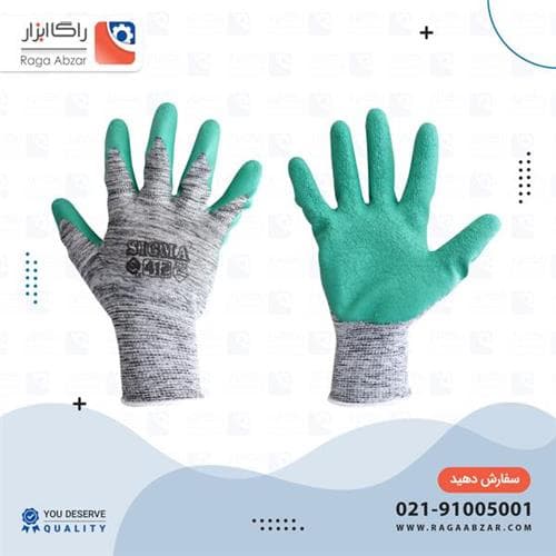 دستکش ضدبرش سبز نفیس کد 221