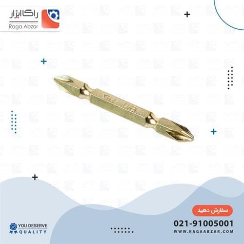 نوک پیچ گوشتی 2 سر 4سو 6.5 سانت اکو (1000 عددی)