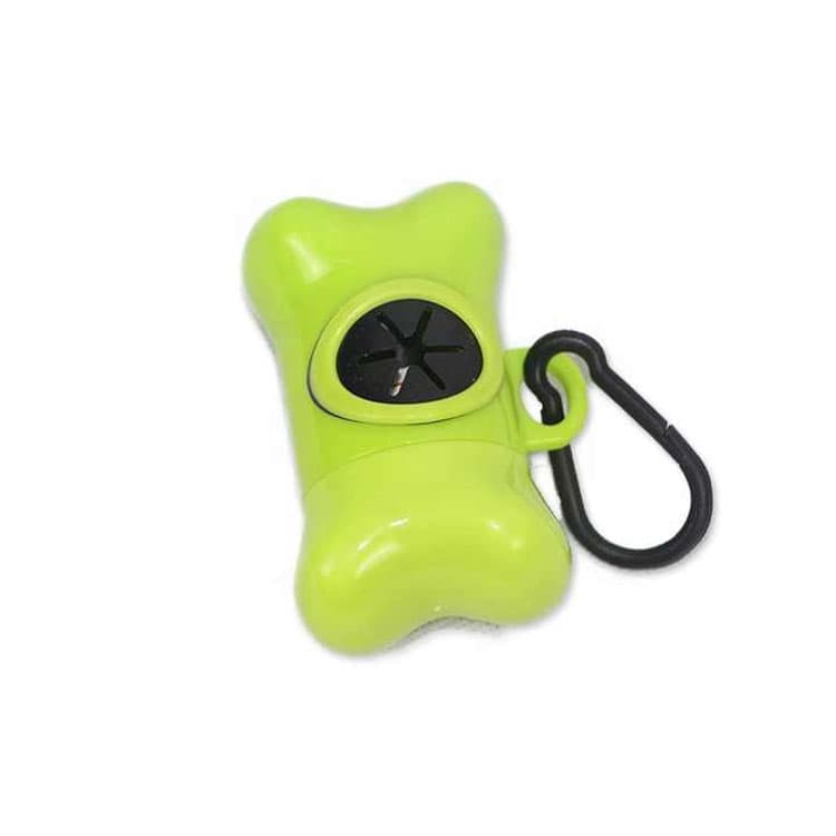 محفظه و کیسه جمع آوری فضولات طرح استخوان + 2 عدد کیسه مخصوص — تصویر ۳