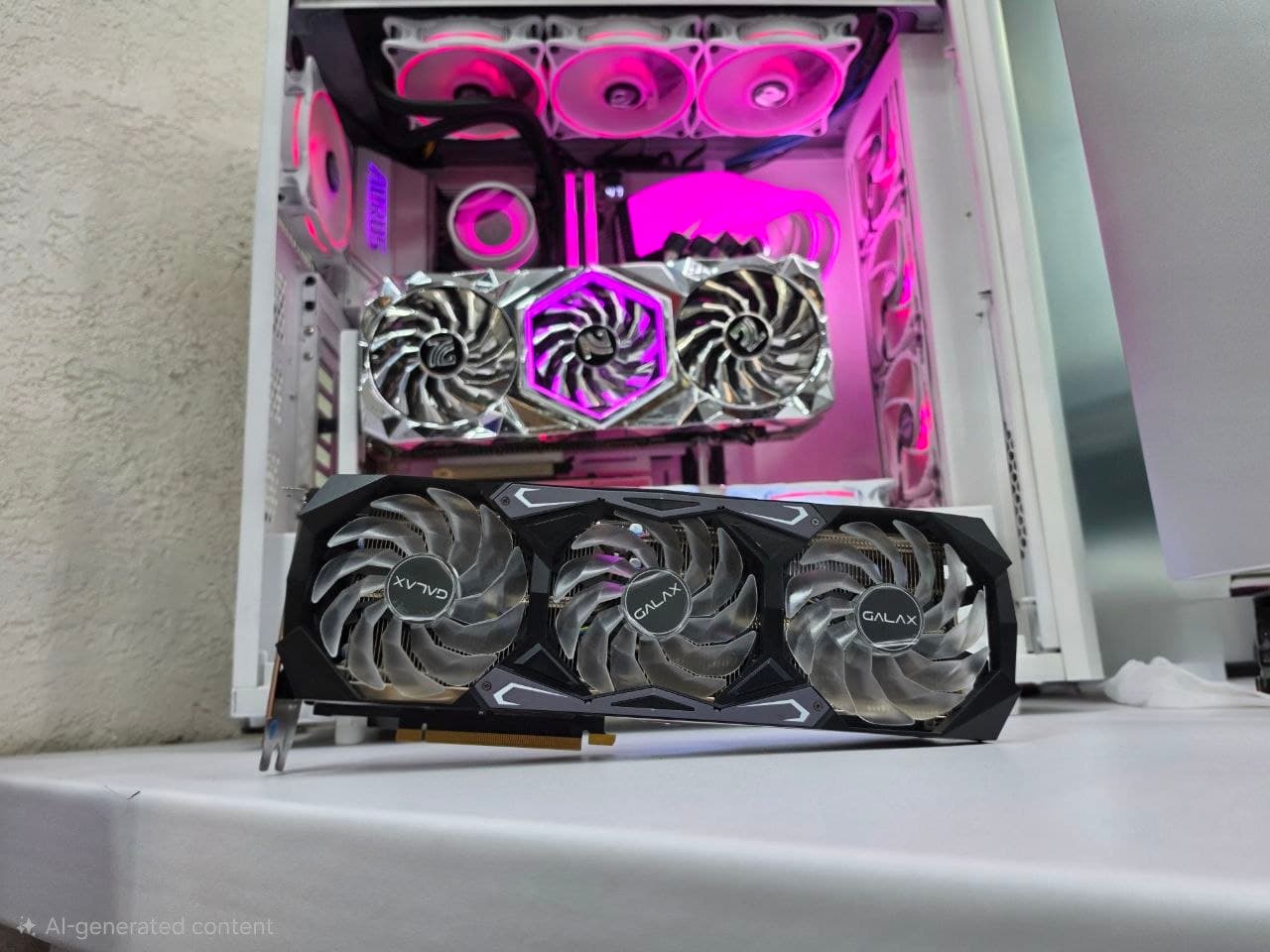 کارت گرافیک Galax RTX 3080 SG x4 10GB استوک | نکس جنریشن - تخصصی ترین قطعات گیمینگ و رندر — تصویر ۲