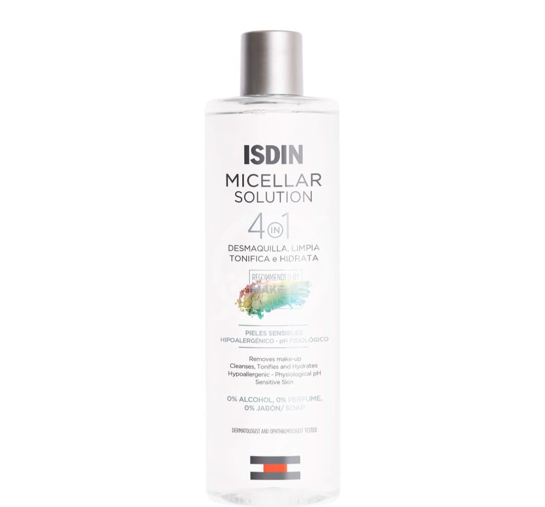 میسلارواتر 4 در 1 ایزدین solution hydrating