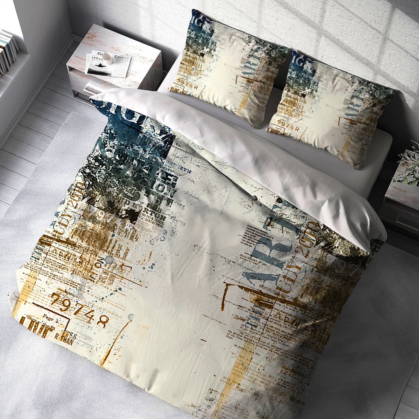 روتختی دو نفره اسپرت کالیگرافی BAs-4725