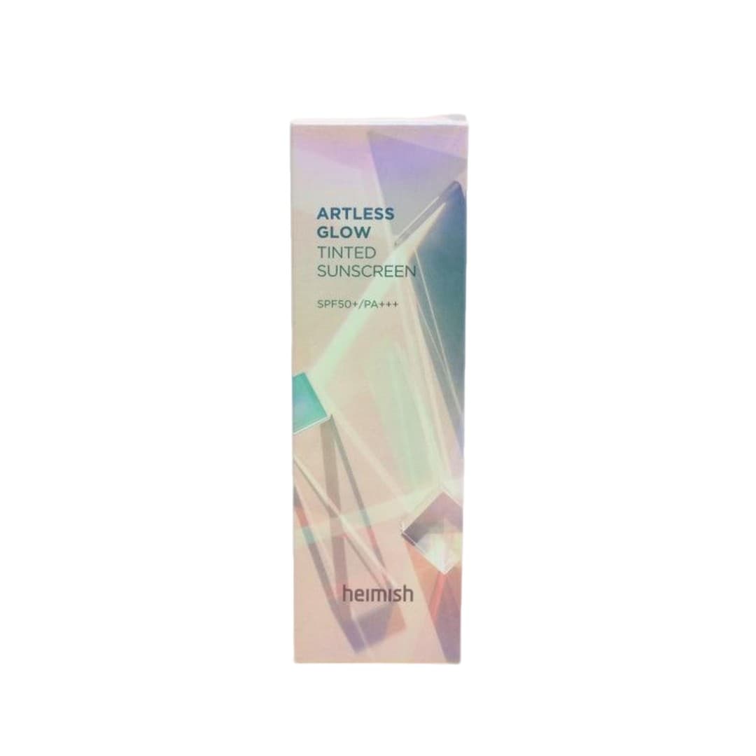 ضد آفتاب رنگی هیمیش HEIMISH مدل ARTLESS GLOW با SPF +50 حجم 40 میل — تصویر ۵