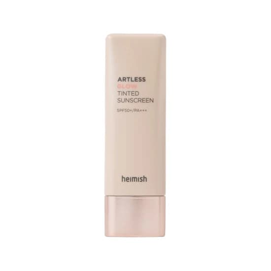 ضد آفتاب رنگی هیمیش HEIMISH مدل ARTLESS GLOW با SPF +50 حجم 40 میل — تصویر ۴