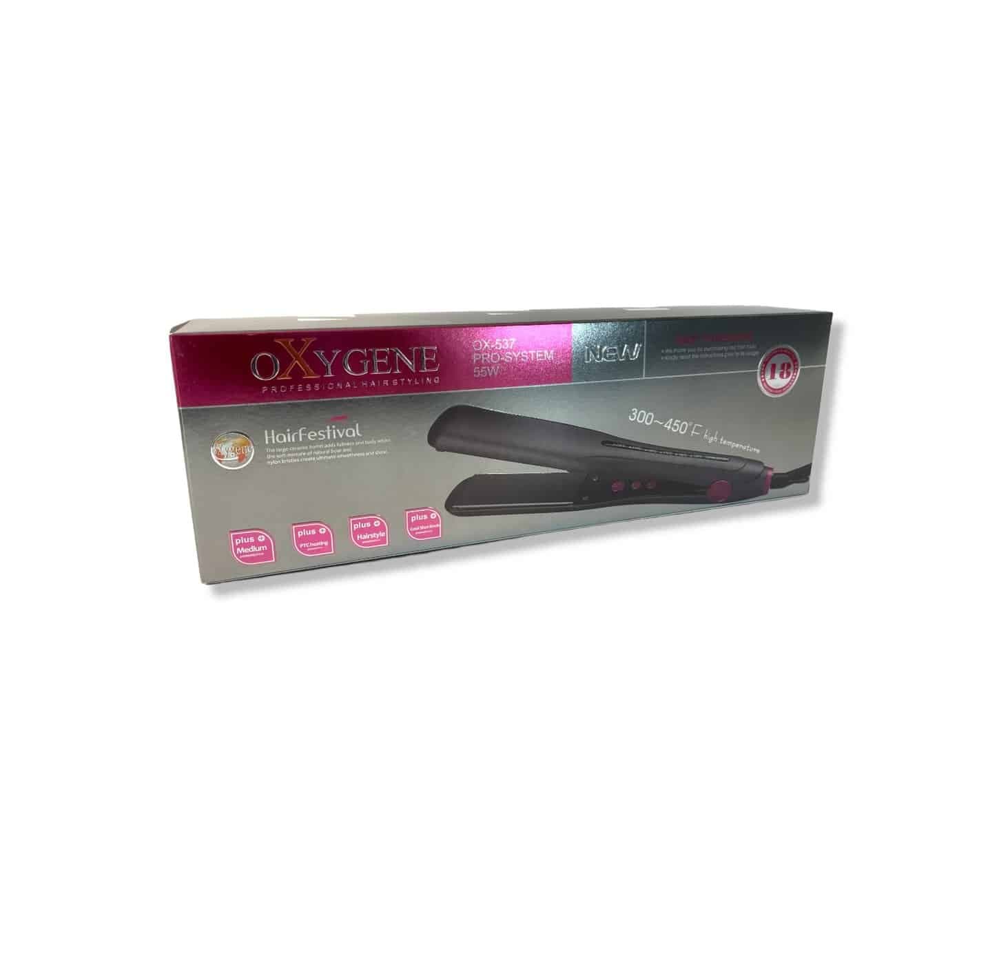 اتو مو اکسیژن OXYGENE مدل OX – 537 PROFESSIONAL KERATIN