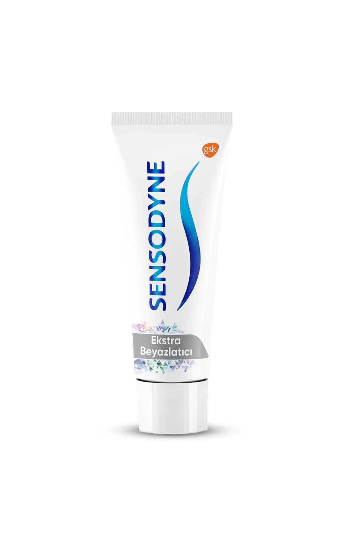 خمیر دندان سنسوداین SENSODYNE مدل EKSTRA BEYAZLATICI — تصویر ۳