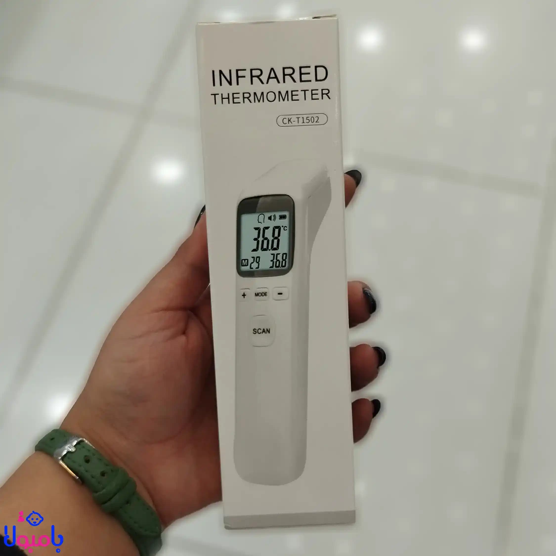 تب‌ سنج لیزری غیرتماسی infrared مدل CK-T1502 — تصویر ۶